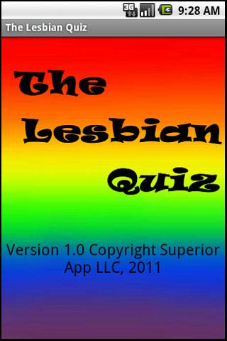 The Lesbian Quiz