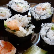 Shrimp Sushi Rolls