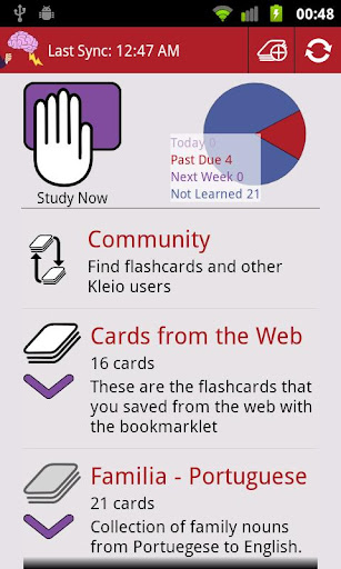 Kleio Flashcards Open Beta
