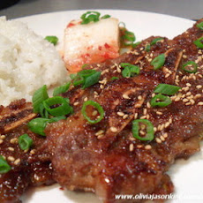 Korean Kalbi (BBQ Beef Short Ribs)