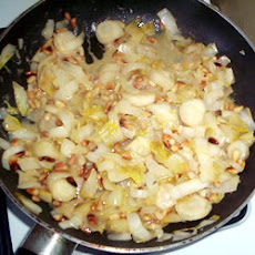 Warm Belgian Endive and Pine Nut Salad