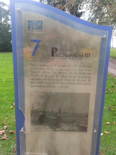 Panneau 7: Parc Napoléon III