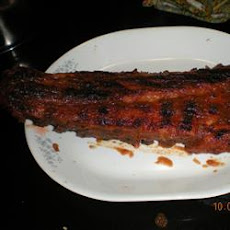 Apple and BBQ Sauce Baby Back Ribs
