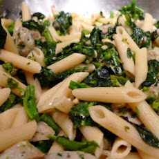 Sage-Scented Ziti With Broccoli, Pine Nuts, and Orange Zest