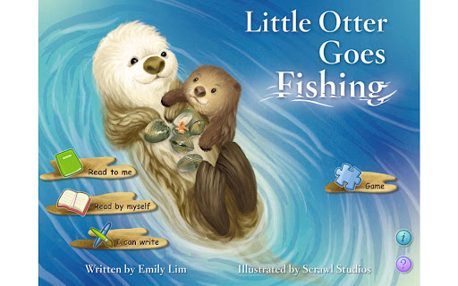 Little Otter Goes Fishing