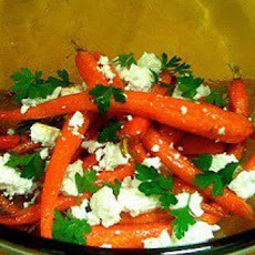 Roasted Carrots with Honey, Cumin and Feta