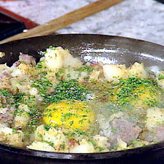 Corned Beef Hash and Eggs