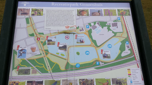 Recreatiepark Genoenhuis Infobord