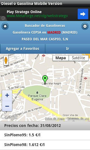 【免費交通運輸App】Gasolineras Baratas en España-APP點子