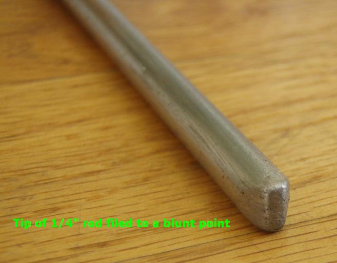 Home made soil probe