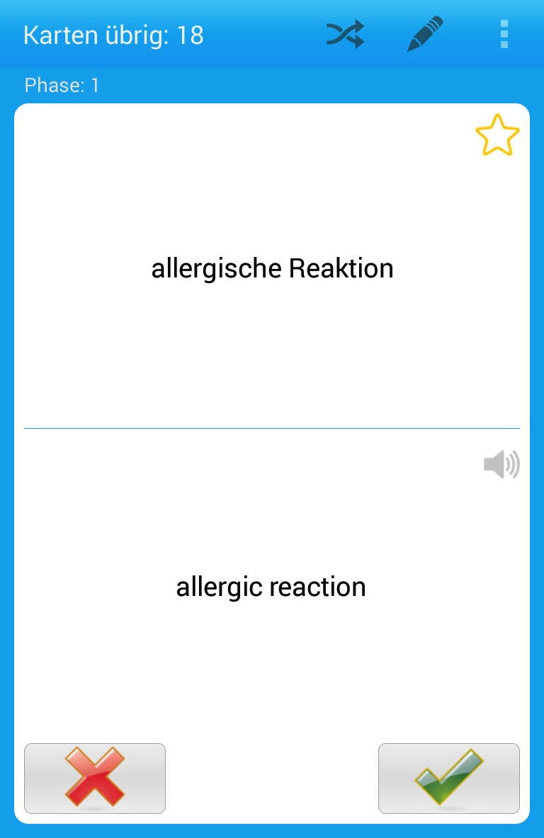 Android application Six-pack Vocabulary Enhancer 2 screenshort