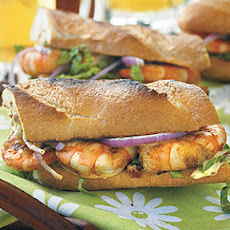 Grilled Shrimp Po'Boy