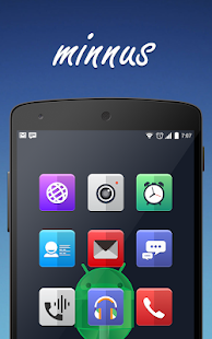   Minnus - Icon Pack- screenshot thumbnail   