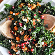 Crispy Autumn Kale Salad