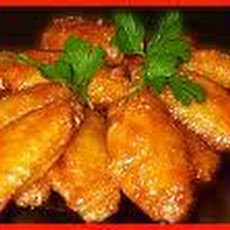 Chicken Wings and Drummettes with Creme Fresh, Fennel, and Celery Root Dip