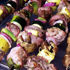 Oregano & Lemon Pork Kebabs