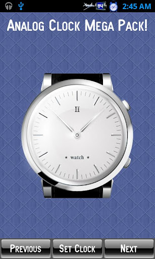 Sense Analog Clock Widget for Android - Free download and ...