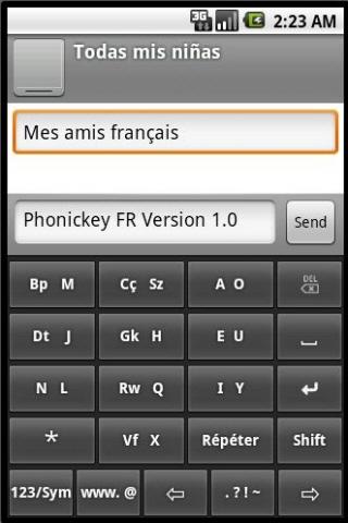 Phonic Keyboard French