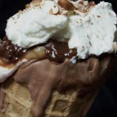 No Ice Cream Nutella Cones