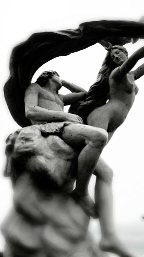 Estatua Diana y Endimión