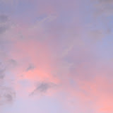 sunset out my window