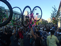 critical mass at the site of Gordon Riker's death