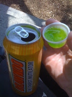 Brawndo is ultra green, it must be the electrolytes.  It's what plants crave.