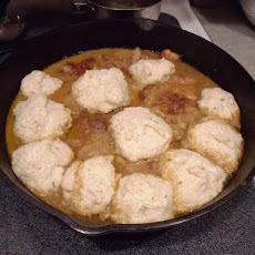 Chicken Fricassee With Herb Dumplings