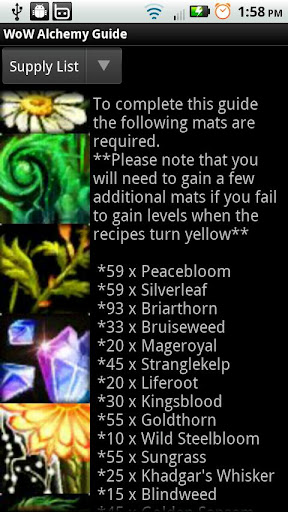 WoW Alchemy Guide
