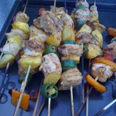 Chicken Mango Kabobs