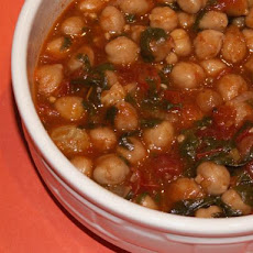 Chickpea and Spinach Stew