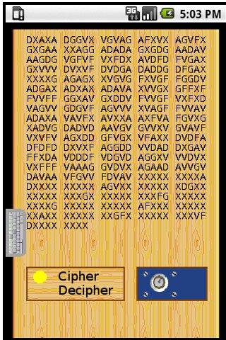 ADFGVX cipher