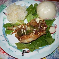 Balsamic Baked Tilapia