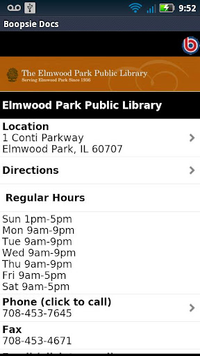 【免費書籍App】Elmwood Park Public Library-APP點子