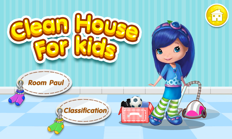 Android application Clean House for Kids screenshort