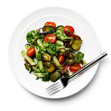Pasta Primavera with Arugula Pesto