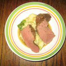 Colcannon With Oven Braised Corned Beef Brisket