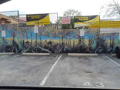 Deer in the Forest Mural