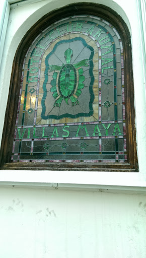 Villas Mayas Stained Glass 