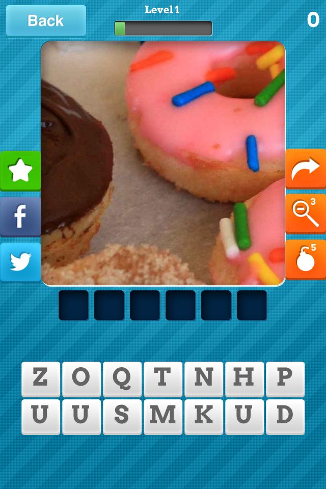Android application Close Up Food screenshort