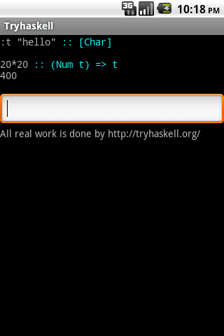 Try Haskell