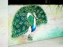 Peacock Mural