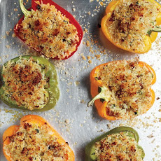Sausage and Rice Stuffed Peppers