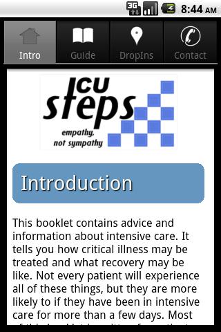 ICUsteps - Intensive Care