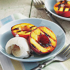Grilled Honey-Glazed Nectarines