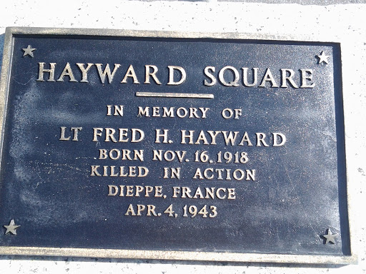 Hayward Square Plaque