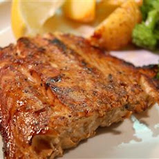 Grilled Marinated Salmon