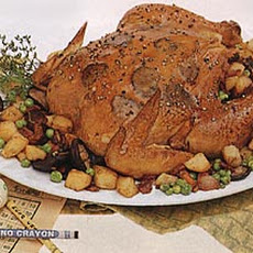 Chicken with Truffles, Wild Mushrooms and Potatoes