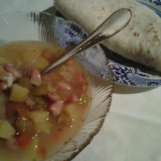 Delicata Squash and Pinto Stew