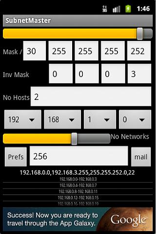 SubnetMaster Subnet Calculator